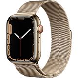 Apple Watch S7 Stainless 45mm Gold (Milanese Gold) LTE iOS Apple Watch S7 Stainless 45mm Gold (Milanese Gold) LTE iOS
