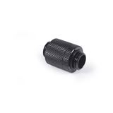 Alphacool ES D-Plug 20mm G1/4 AG auf G1/4 AG - Deep Black