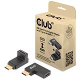 Club3D Adapter USB 3.2 Typ C <> USB 3.2 Typ C gewinkelt St/B Club3D Adapter USB 3.2 Typ C <> USB 3.2 Typ C gewinkelt St/B