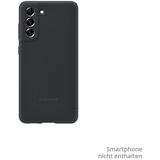 Samsung Silicone Cover EF-PG990 f&uuml;r Galaxy S21 FE, Black
