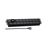 EFB Elektronik 19"2HE Steckdosenl.32x USB A mit Schalter 3m, EFB Elektronik 19"2HE Steckdosenl.32x USB A mit Schalter 3m,