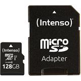 128GB Intenso SD MicroSD Card SD-HC UHS-I inkl. SD- Adapter retail 128GB Intenso SD MicroSD Card SD-HC UHS-I inkl. SD- Adapter retail