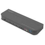 DIGITUS KVM-Switch 4-Port 4K 4x1,DP, DP/HDMI Out