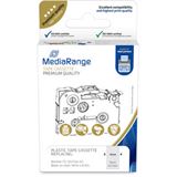 MediaRange Schriftband 9mm schwarz/transp. TZ-121/TZe-121 8m MediaRange Schriftband 9mm schwarz/transp. TZ-121/TZe-121 8m