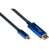 Good Connections USB-CÖ an HDMI 2.0b SmartFLEX Kabel, 4K UHD Good Connections USB-CÖ an HDMI 2.0b SmartFLEX Kabel, 4K UHD