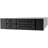 Chieftec Mobile-Rack 6,4cm (2,5") SATA - 2-fach -