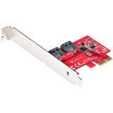 Startech 2P6G-PCIE-SATA-CARD 2 Port SATA retail
