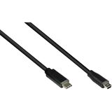 0.30m Anschlusskabel USB 2.0, USB-CÖ Stecker an Stecker Mini B 0.30m Anschlusskabel USB 2.0, USB-CÖ Stecker an Stecker Mini B