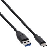 1.00m InLine 70er Bulk-Pack USB 3.2 Kabel, USB Typ-C an A Stecker,
