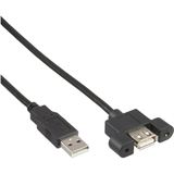 0.60m InLine 120er Bulk-Pack USB 2.0 Anschlusskabel, Stecker A auf