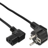 1.80m InLine 35er Bulk-Pack Netzkabel, Schutzkontakt gewinkelt auf