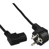 0.50m InLine 60er Bulk-Pack Netzkabel, Schutzkontakt gewinkelt auf