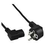 1.80m InLine 35er Bulk-Pack Netzkabel, Schutzkontakt gewinkelt auf