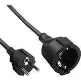 1.50m InLine Strom-Verl&auml;ngerung Schutzkontakt Stecker / Buchse,
