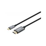 1m Manhattan 4K@60Hz USB-C auf HDMI-Kabel Stecker/Stecker