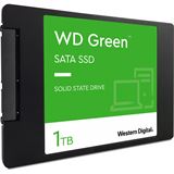 1TB WD Green 2.5" (6.4cm) SATA 6Gb/s 3D-NAND TLC (WDS100T3G0A) 1TB WD Green 2.5" (6.4cm) SATA 6Gb/s 3D-NAND TLC (WDS100T3G0A)