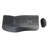 Conceptronic Wireless Keyboard+Mouse,ergo, Spanisches Layout, kabellos