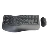 Conceptronic Wireless Keyboard+Mouse,ergo, deutsches Layout, kabellos