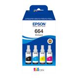 Tintenbeh&auml;lter Epson 664 4er-Pack black + color T6646