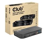Club3D KVM Switch 4K60Hz 2x HDMI > HDMI/2xUSB/Audio retail Club3D KVM Switch 4K60Hz 2x HDMI > HDMI/2xUSB/Audio retail