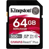64GB Kingston SDXC REACT PLUS UHS-II