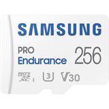 256GB Samsung PRO Endurance microSD Class10 incl adapter R100/W30 up
