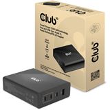 Club 3D Netzteil USB Typ A & C 4-fach 132W