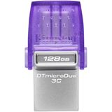 128 GB Kingston DataTraveler microDuo 3C lila USB 3.1 und Typ-C 128 GB Kingston DataTraveler microDuo 3C lila USB 3.1 und Typ-C