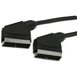 (€3,50*/1m) 1.40m MediaRange Video Anschlusskabel Scart 21pol (€3,50*/1m) 1.40m MediaRange Video Anschlusskabel Scart 21pol
