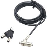 DICOTA Security Cable Nano Lock Ultra Slim Keyed 2,5x6 mm slot black