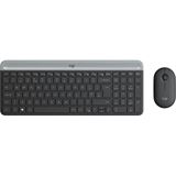 LOGITECH Slim Wireless Keyboard and Mouse Combo MK470 - GRAPHITE - RUS - INTNL LOGITECH Slim Wireless Keyboard and Mouse Combo MK470 - GRAPHITE - RUS - INTNL