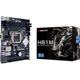 Biostar H81MHV3 3.0 Intel H81 So.1150 DDR3 mATX Retail