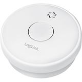 Logilink Rauchmelder austauschbare 9V Batterie wei&szlig;