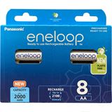 Panasonic Akku NiMH, Mignon, AA, HR06, 1.2V/2000mAh eneloop,