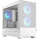 Fractal Design Pop Mini Air RGB TG Clear Tint weiß