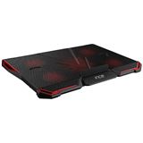 INCA ARRAX GAMING NOTEBOOK COOLER 5X FAN, 6 STEPS, 2X USB, 13 INCA ARRAX GAMING NOTEBOOK COOLER 5X FAN, 6 STEPS, 2X USB, 13