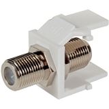 EFB Elektronik Keystone Einbauadapter F-Verbinder, schwarz EFB Elektronik Keystone Einbauadapter F-Verbinder, schwarz