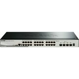 D-Link Switch 24G 4SFP+ 24x10/100/1000 4xSFP+ L3