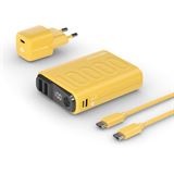 Realpower Powerbank PB-10000 Power Pack Gelb