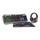 Speedlink Lunera 4in1 Illuminated Gaming Set, schwarz - DE Layout