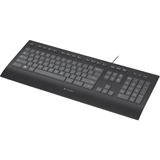 Logitech K280e corded Keyboard USB black for Business (PAN) Logitech K280e corded Keyboard USB black for Business (PAN)