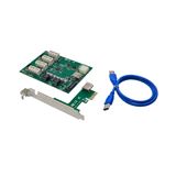 Conceptronic PCI Express Card PCIe x1 to 4 PCIe x1 Expan.Kit Conceptronic PCI Express Card PCIe x1 to 4 PCIe x1 Expan.Kit
