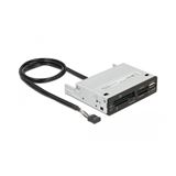 Delock 3.5? USB 2.0 Card Reader 5 Slot + 1 x USB 2.0 Typ-A Buchse Delock 3.5? USB 2.0 Card Reader 5 Slot + 1 x USB 2.0 Typ-A Buchse