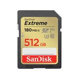 512GB SanDisk SDXC SanDisk Extreme 180MB/130MB