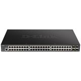 D-Link DGS-1250-52XMP/E 52Port Smart Managed PoE+ G
