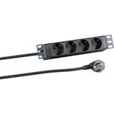 (€8,98*/1m) 2.00m EFB Elektronik Adapter Steckdosenleiste Grau 4 (€8,98*/1m) 2.00m EFB Elektronik Adapter Steckdosenleiste Grau 4