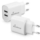 Mediarange Steckdosenladenger&auml;t 12W MRMA114 weiss