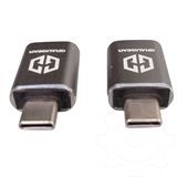 GrauGear USB 3.2 Gen2 Adapter Type-A zu Type-C Stecker