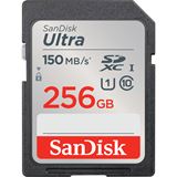 256GB SanDisk SDXC ULTRA 150MB/s Class 10 UHS-I
