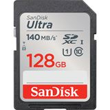 128GB SanDisk SDXC ULTRA 140MB/s Class 10 UHS-I